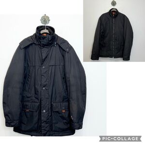 London Fog Black 3 in 1 Parka Coat Jacket Functional Outdoor Gear Men’s Sz Small
